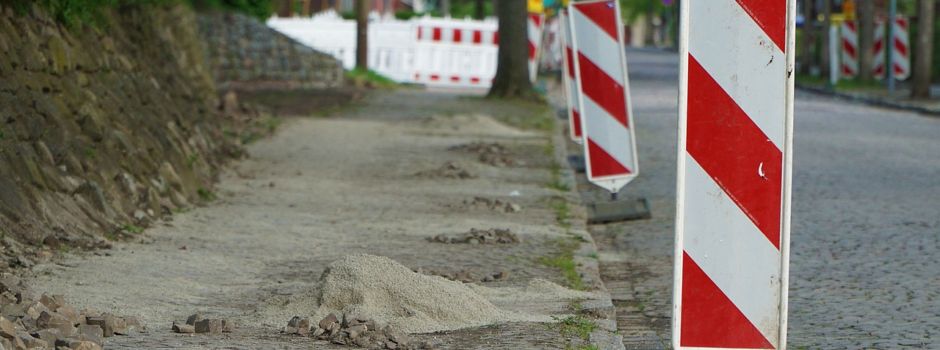 Achtung Baustellen auf der B 321 und in Rabensteinfeld