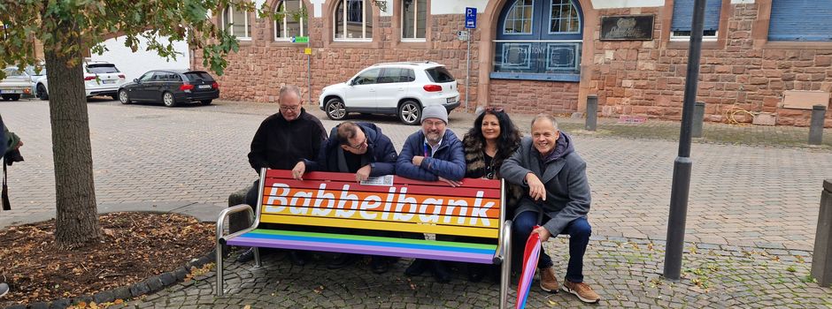 Babbelbank in Nierstein eingeweiht