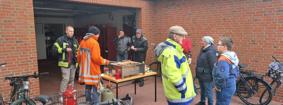 Gute Beteiligung beim diesjährigen Dorfputz trotz unbeständigem Wetter