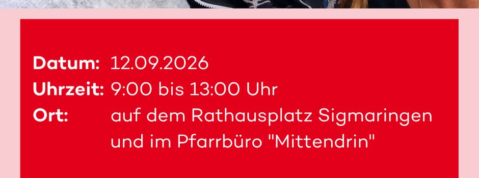 Registrierungsaktion DKMS am 12.09.2026 auf dem Rathausplatz 