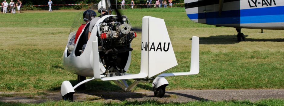 In Mainz gestartet: Gyrocopter stürzt in Laacher See