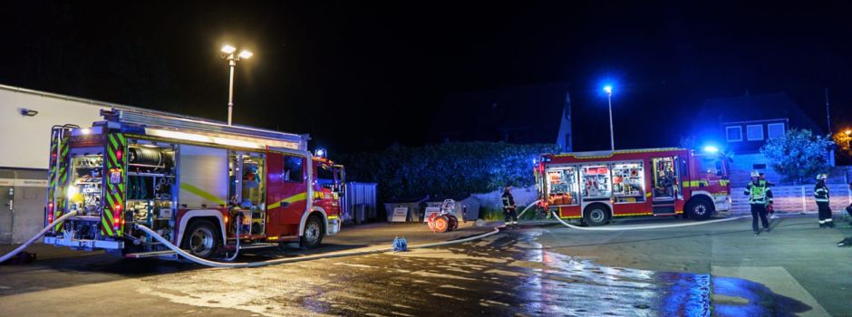 Feuer in Mainzer Indoor-Spielplatz