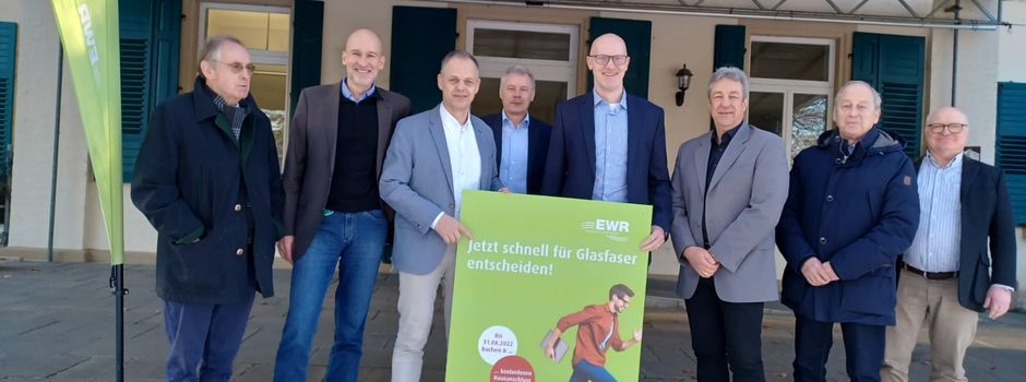 Glasfaserausbau in Nierstein und Schwabsburg - EWR AG steht zu ihrem Wort!