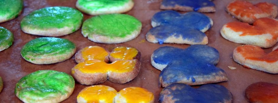 Das LGS-Logo als Weihnachtsplätzchen