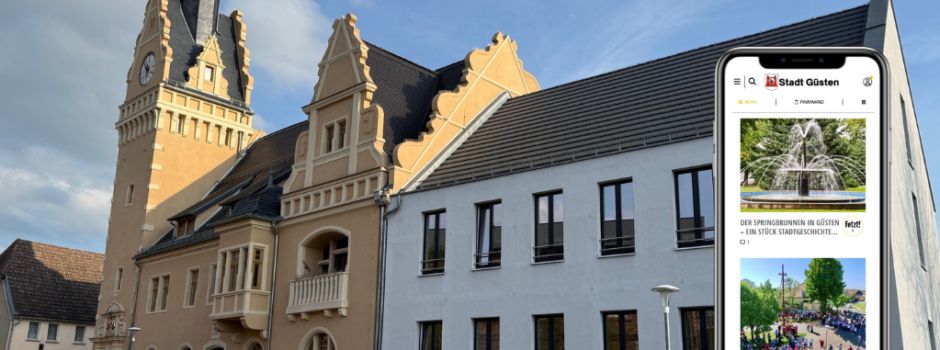 Start frei für unsere Güsten-App!