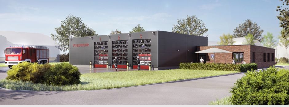 Neubau von zwei Feuerwehrgerätehäusern