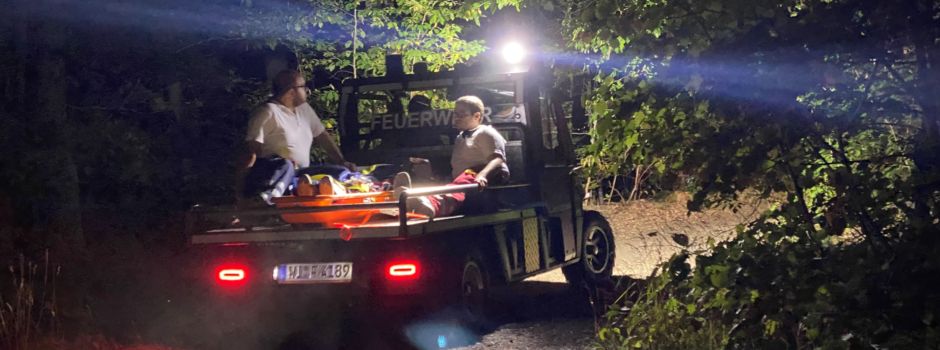 Frau stürzt nachts am Wiesbadener Neroberg