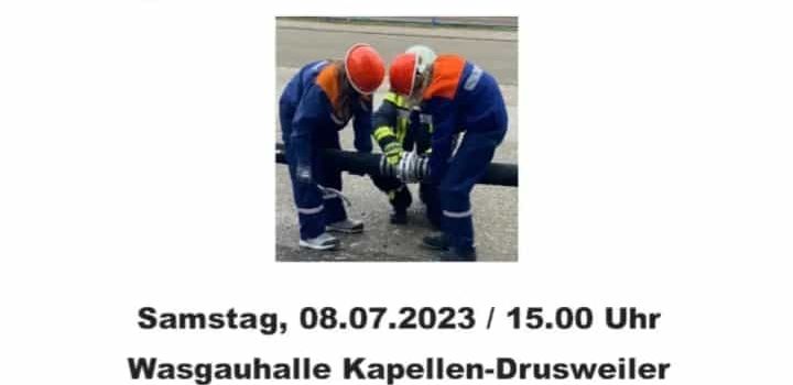 Herzliche Einladung zu unserer Schauübung der Jugendfeuerwehr