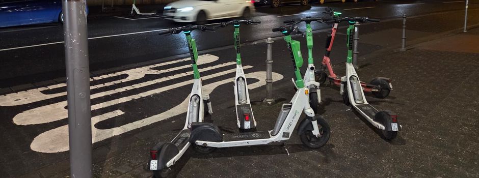 Parkplatz-Wirrwarr: Mainzer Wirt verzweifelt an E-Scootern