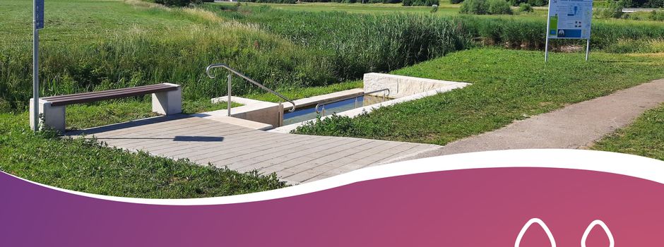 Kein Wasser in der Kneippanlage Brünsee