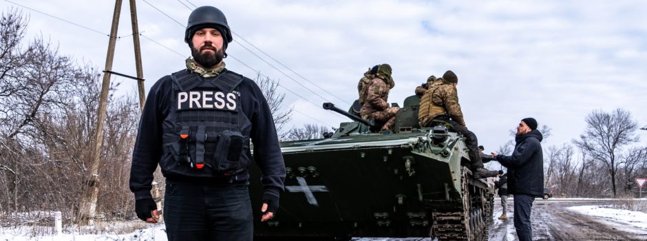 Ein Jahr Ukraine-Krieg: Was ein Mainzer Kriegsreporter an der Front erlebt hat