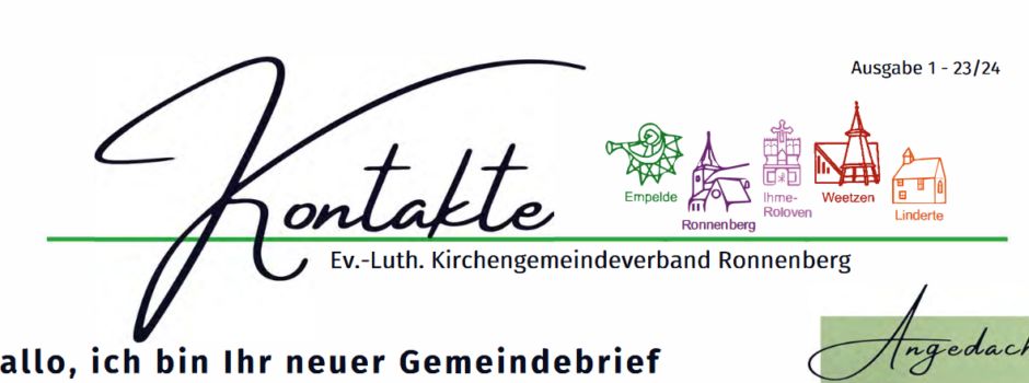 Neuer Gemeindebrief