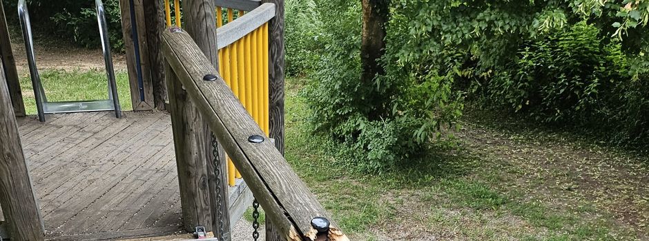 Vandalismus am Spielplatz „Teletubbieland“