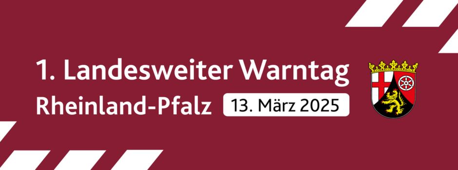 Landesweiter Warntag