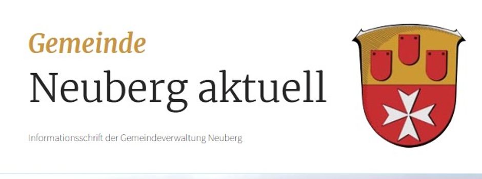 Gewerbeanzeigen ab sofort in „Neuberg aktuell“ möglich