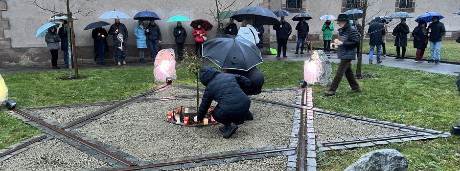Gedenken an die Opfer des Holocaust in Siersburg