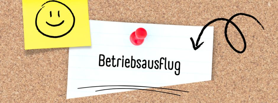 Vorbereitungen Betriebsausflug