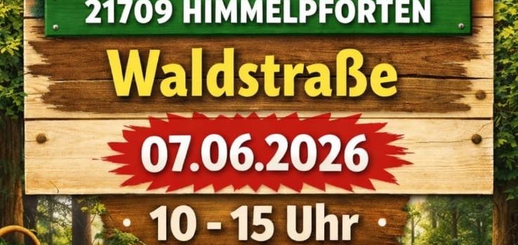 Flohmarkt in Himmelpforten, Waldstraße