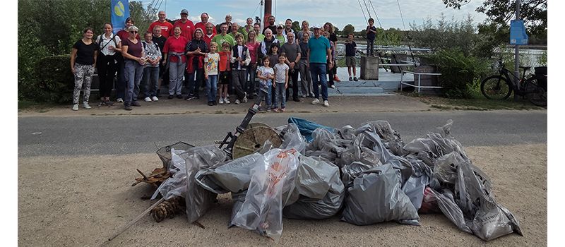 Gemeinsamer Kraftakt für die Natur: Erfolgreicher Rhine Clean Up Day in Nierstein