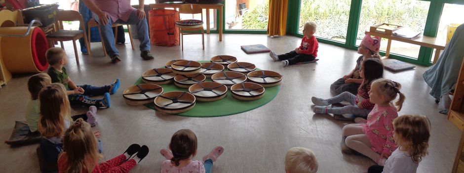 Musikangebot in der Kita „Pusteblume“