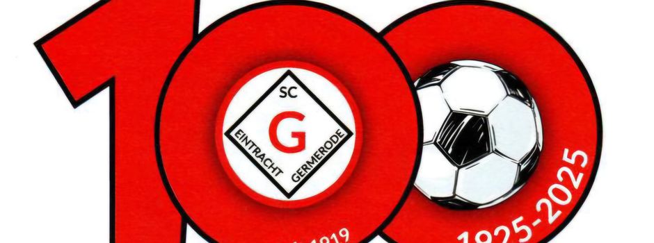 Programm zum 100-jährigen Jubiläum der Fußballabteilung des SC Eintracht Germerode 