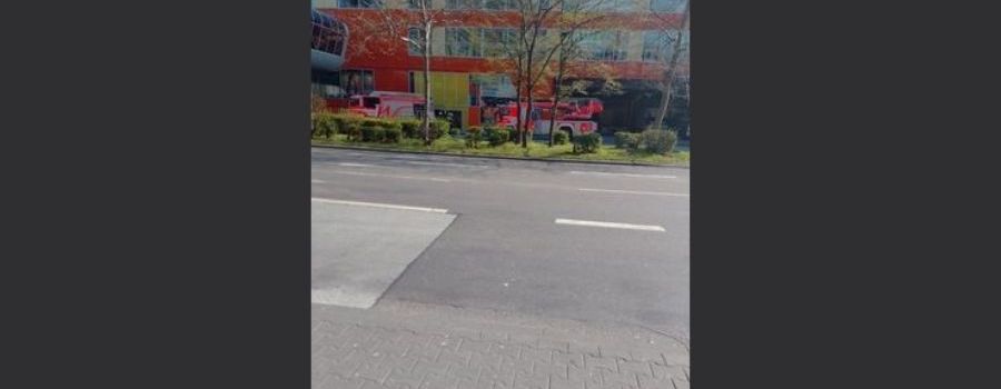 Feuerwehreinsatz am Luisenforum