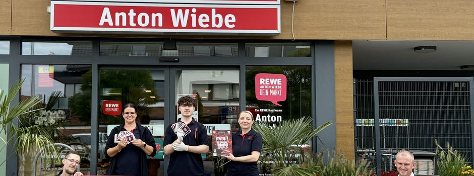 REWE Anton Wiebe und der Herzebrocker SV feiern Jubiläum mit exklusivem Stickeralbum