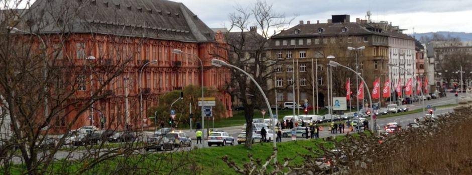 Theodor-Heuss-Brücke war von Wiesbaden nach Mainz gesperrt