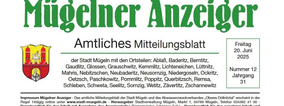 Mügelner Anzeiger digital