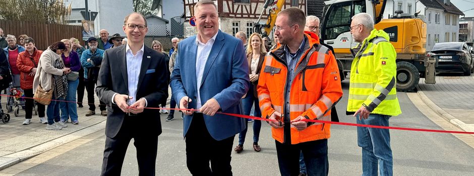 Sanierte Ortsdurchfahrt Bönstadt feierlich eröffnet