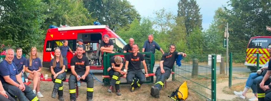 Unterstützung der Freiwilligen Feuerwehr Rengsdorf