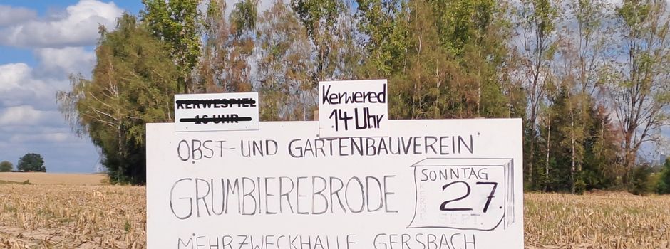 Kerwe mit Grumbierbrode in Gersbach
