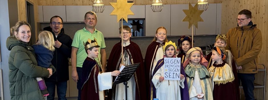 Sternsinger zu Gast in Pflegeeinrichtungen 