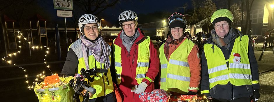 Adventsleuchten mit dem Rad - Zweite Fahrrad-Lichtertour in Clarholz am 04. Dezember