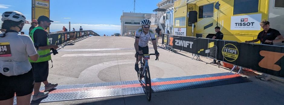 Ex-ZDF-Reporter aus Wiesbaden bezwingt legendären Mont Ventoux