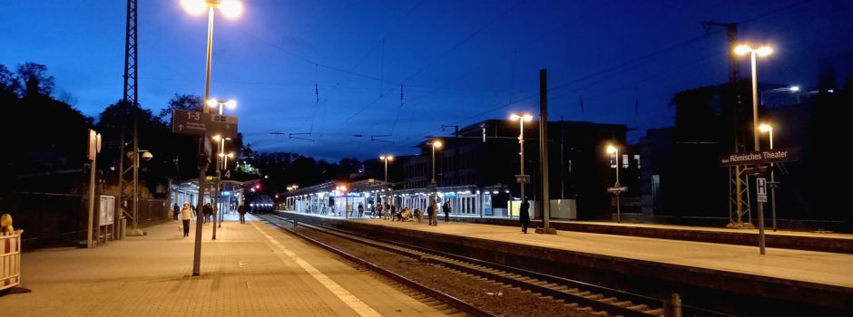 Gleisarbeiten am Mainzer Bahnhof Römisches Theater angekündigt