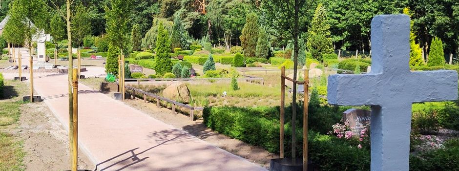 Garstedter Friedhof wird Schritt für Schritt schöner