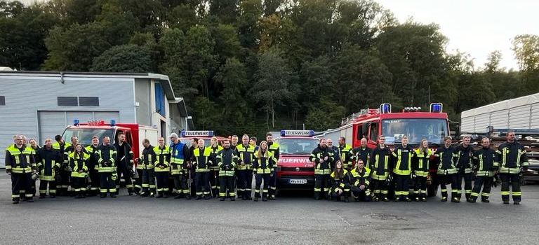 Gemeinsam für den Ernstfall geprobt!