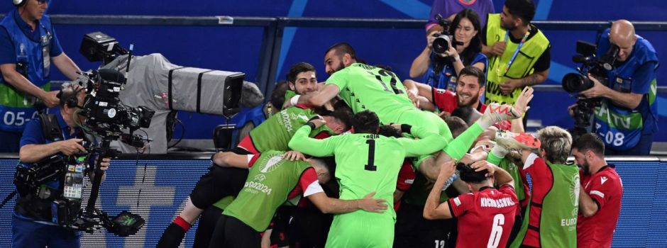 «Wie die Löwen»: Georgien feiert historischen Sieg