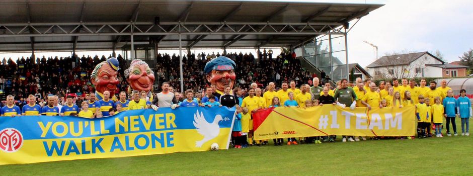 Fußballstars erspielen mehr als 40.000 Euro für die Ukraine