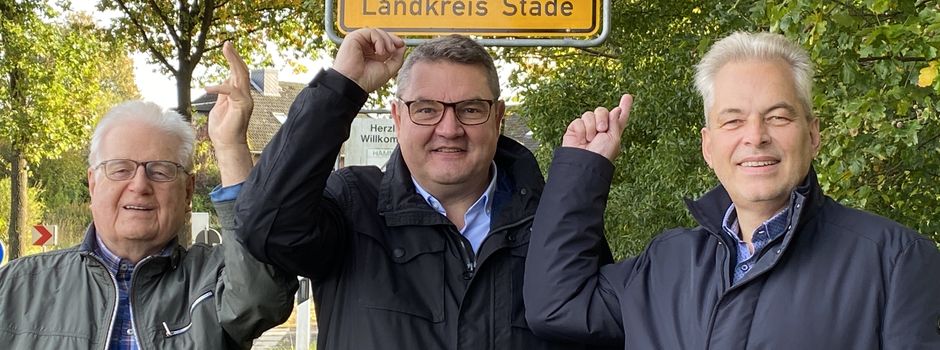 Plattdeutscher Empfang auf Hammahs Ortstafeln