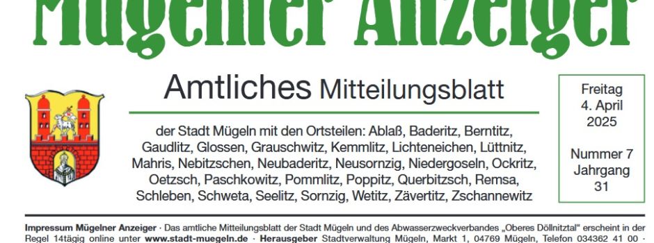 Mügelner Anzeiger