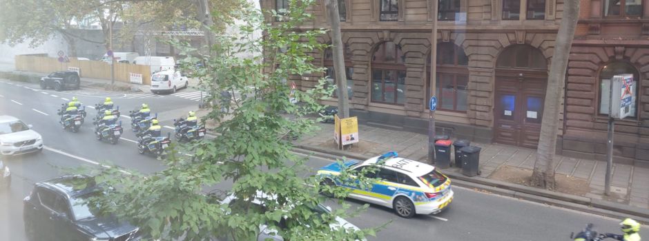 Was es mit dem Polizei-Konvoi in Mainz auf sich hatte