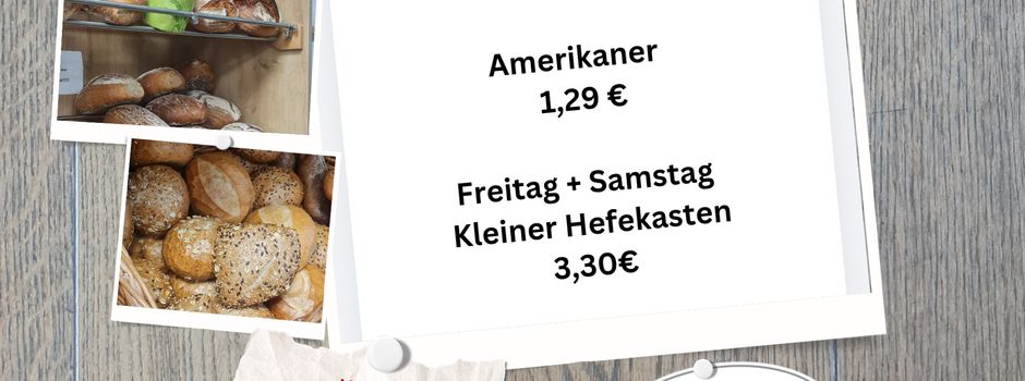 Unser Backwarenangebot