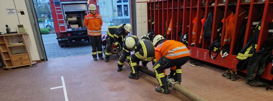 Vorbereitung Hadler Feuerwehrtage
