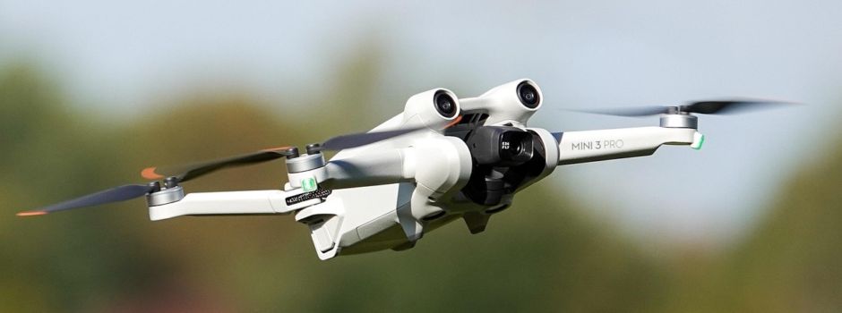 Drohnenflüge im Stadtgebiet