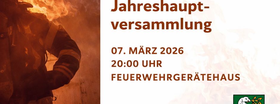 Jahreshauptversammlung 2026 – Freiwillige Feuerwehr Gückingen