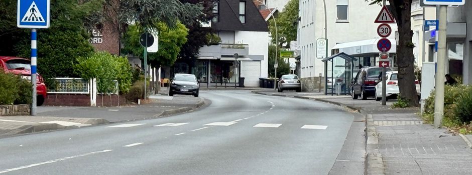 Vorsicht als Fahrradfahrer und Zebrastreifen-Nutzer auf der Gildestraße in Herzebrock