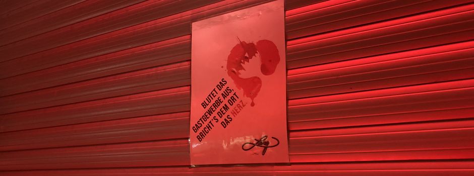 Warum Wiesbadener Lokale am Wochenende rot leuchten