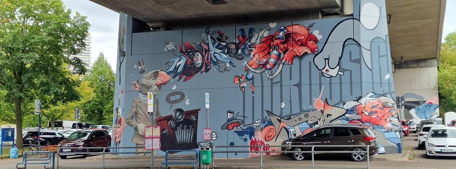 Weltbekannter Street-Art-Künstler gestaltet Koblenzer Brücke neu